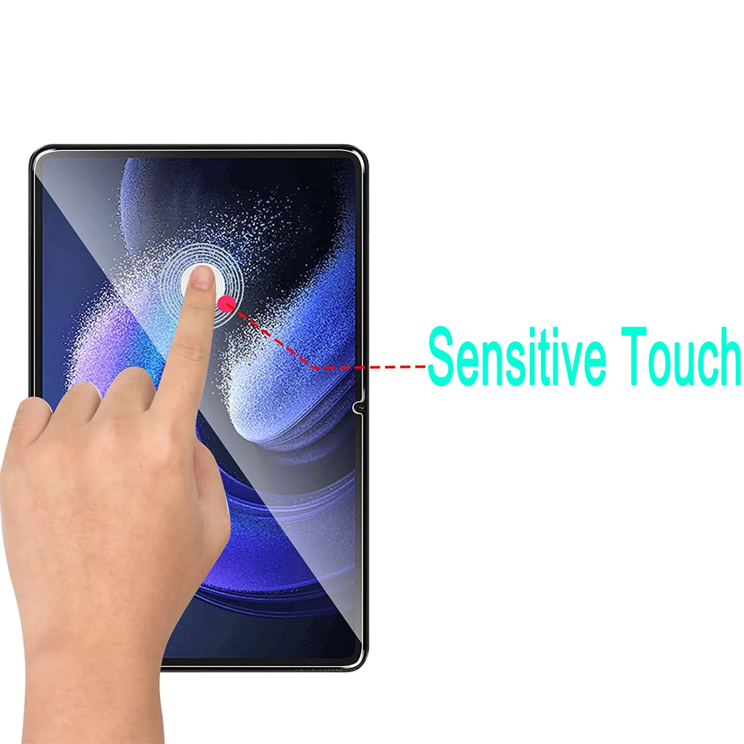 2 Pieces HD Scratch Proof Tempered Glass Screen Protector For Huawei MatePad Air 11.5 INCH 2023 Free Bubbles Glass Protector