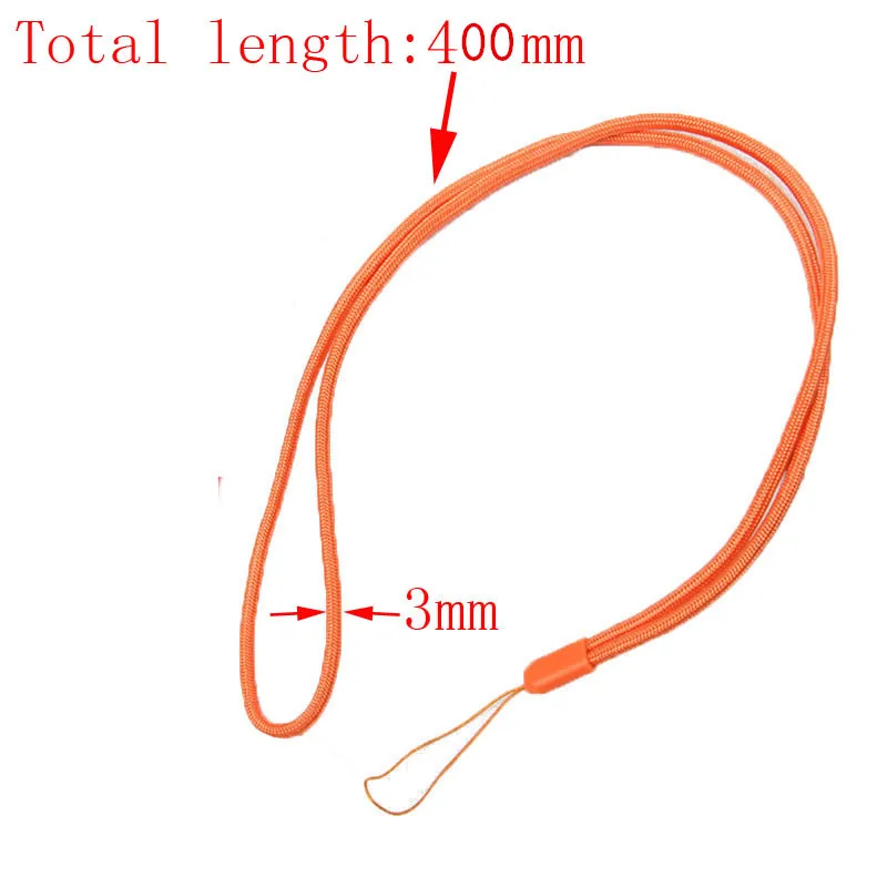 5PCS 긴 나일론 매는 밧줄 휴대 전화 교수형 스트랩 휴대 전화 Datachable 목 스트랩 유연한 슬링 목걸이 로프