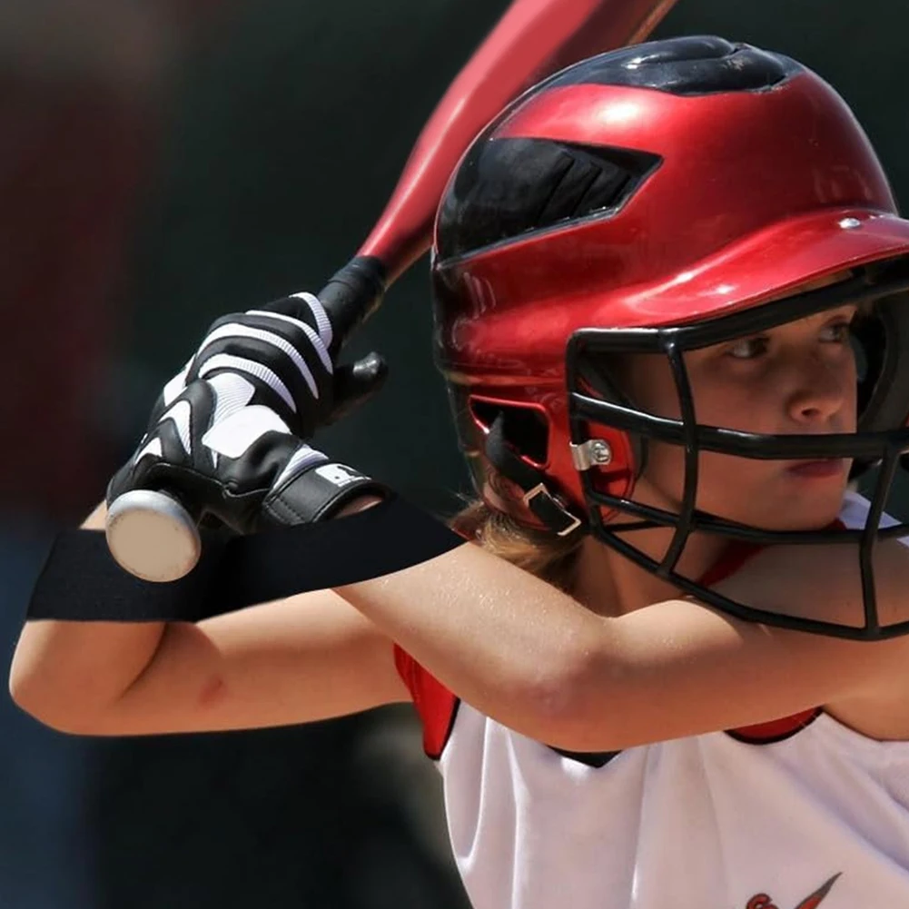 Baseball Softball Hitting Resistance Bands Elastic Baseball Batting Training Aids Equipments Baseball/Softball Swing Trainer Aid