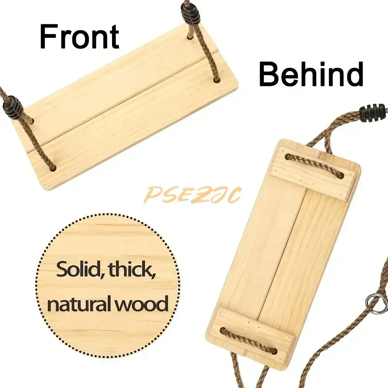 Outdoor Camping Pine Swing Household Portable Play on A Swing Amusement Facility Frame furniture hanging chair