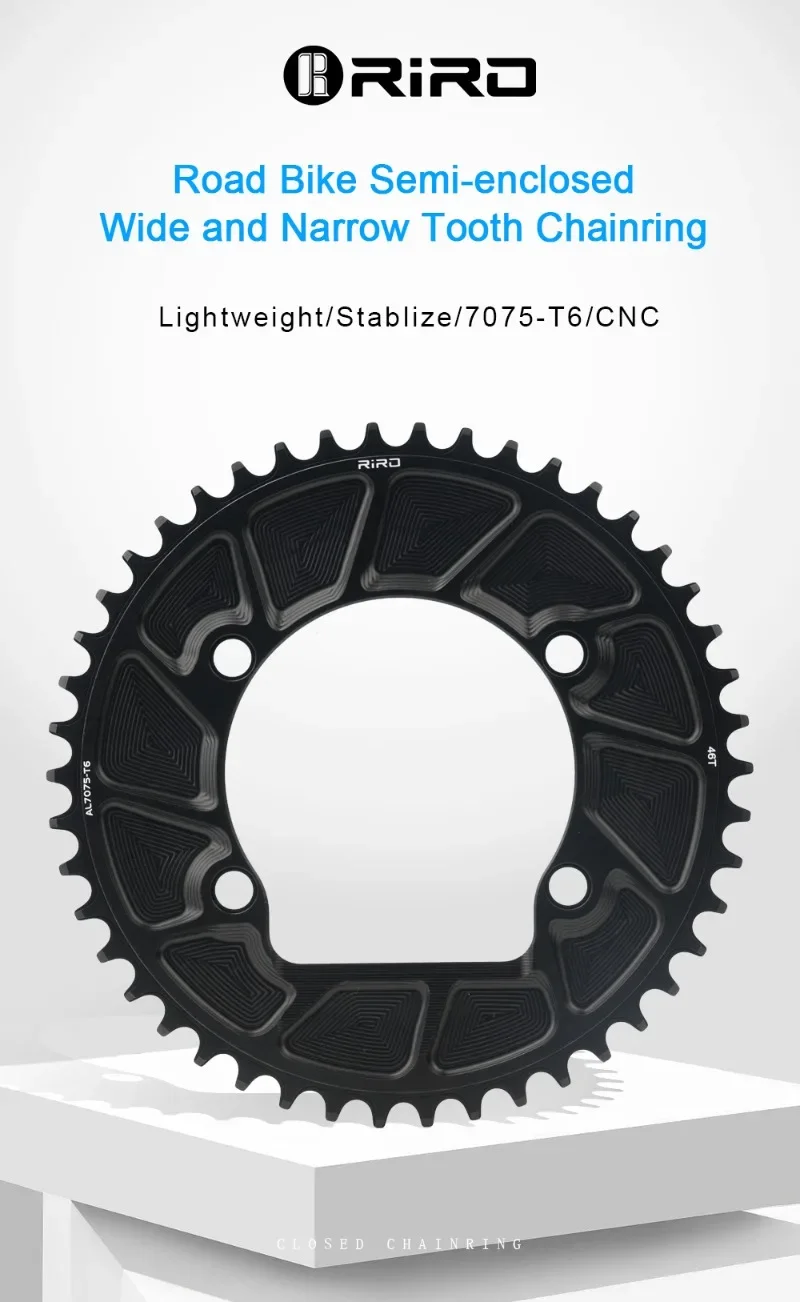 Bike Chainring 110BCD 46T 48T 50T 52T 54T 56T 58T Sprocket Road Bicycle Chainwhe