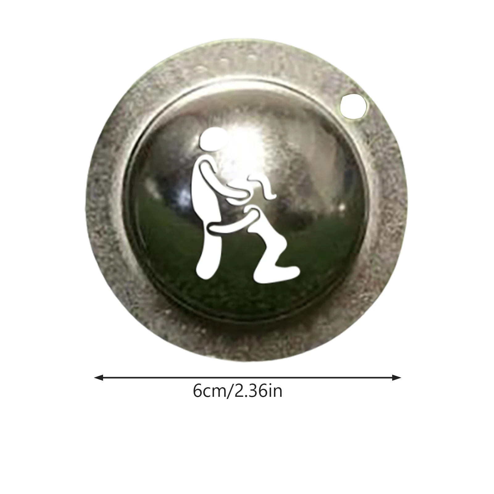 Golf Ball Marker Stencil Adult Humor Signal Alignment Tool Models Golf Ball Marker Stamper Metal Accessories for Men