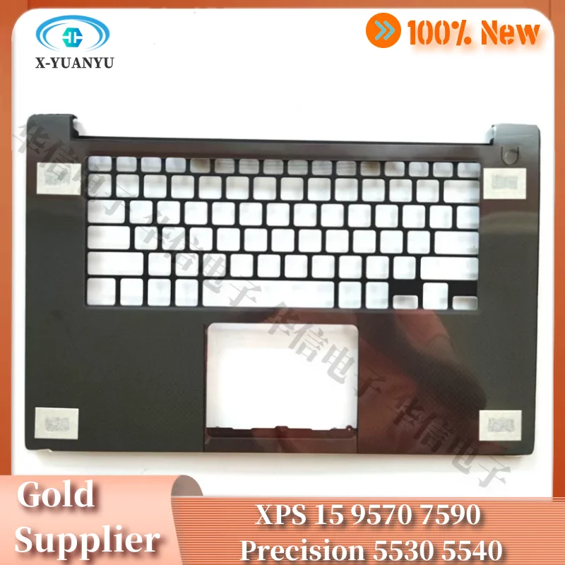 

Новинка, подставка для рук для ноутбука Dell XPS15 9570 7590 5530 Precision 5540, верхняя крышка, чехол, корпус для клавиатуры 04X63T 4X63T