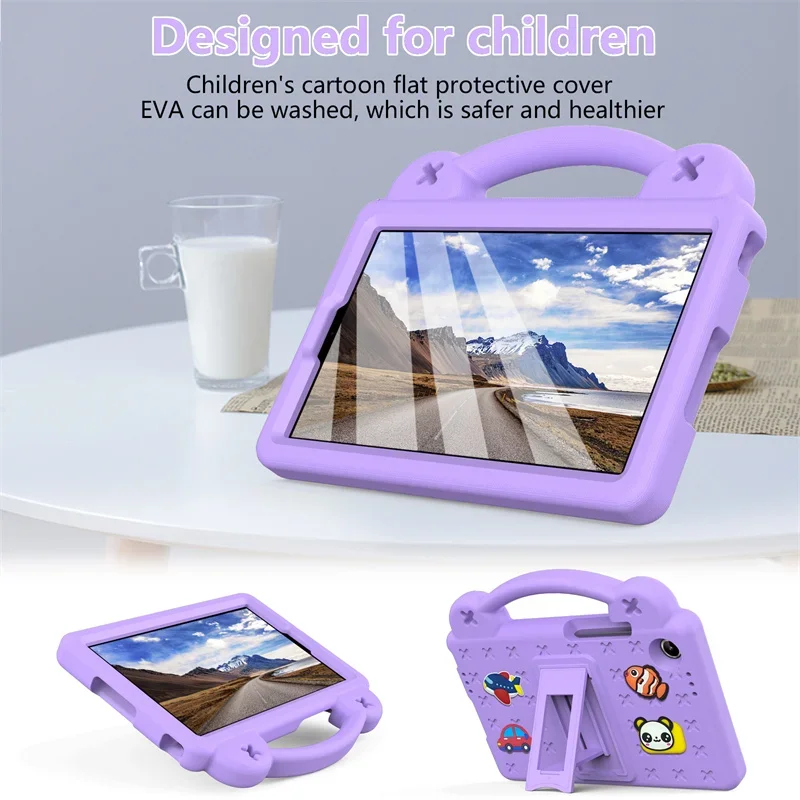 Children's Cute EVA Foam Shockproof Tablet Case - Portable and Durable Cover