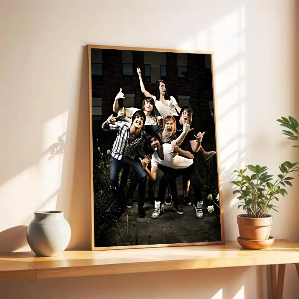 Post-Hardcore-Poster der kanadischen Band S-Silverstein, Wandkunstdruck, Poster, dekoratives Wandbild, Heimdekoration, Geschenk, ungerahmt – Detail 16