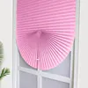 1Pc Shades Self-adhesive Half Windows Nonwoven Folding Curtain Bathroom Balcony Living Room Balcony Curtains Pleated Blinds 3