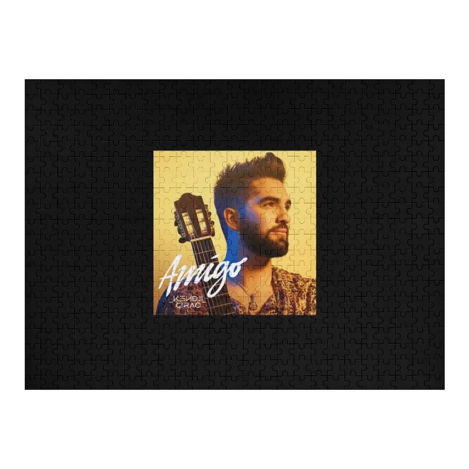 Kendji Girac Music Jigsaw Puzzle Wooden Jigsaws For Adults Jigsaw Custom Personalized Baby Toy Wood Adults Puzzle face miles davis music art gift for fans jigsaw puzzle wood animals wooden name personalize puzzle