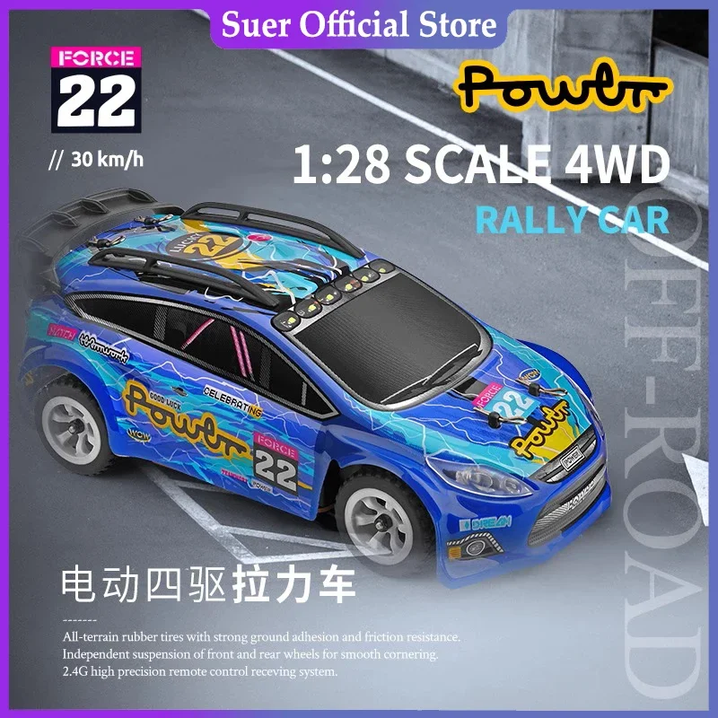

WLtoys 284131 284010 1/28 RC Car 2.4G With LED Lights Remote Control 4WD 30KM/H High Speed Racing Car Toys for Boy