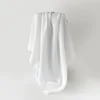 Fashion Wrinkle Bandana Head Women Scarf Solid Color Cotton Hijab Scarfs for Ladies 90CM Square Shawls Wraps Soft Neck Scarves 4