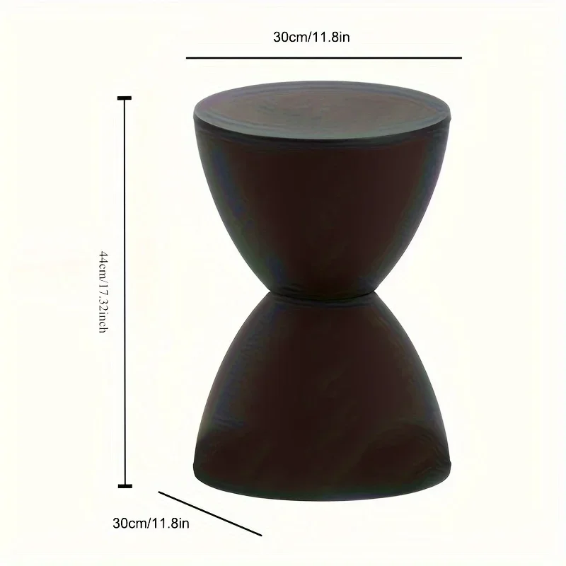 Nordic Style Footstool Creative Change Shoe Stool Round Tea Table Multi-color Thickened Fashion Thickened Plastic Round Stool