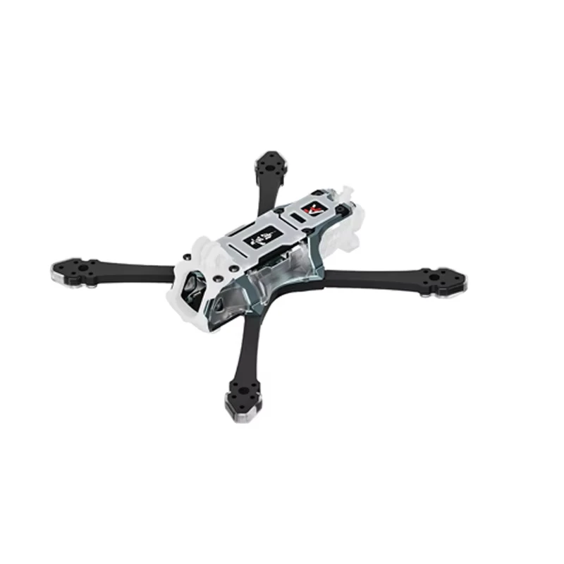 Рама для дрона AXISFLYING BANDO5 FPV, 5-дюймовый комплект рамы для квадрокоптера для фристайла, рука толщиной 7 мм, T700, прочный карбон, розовый, синий thumbnail 4