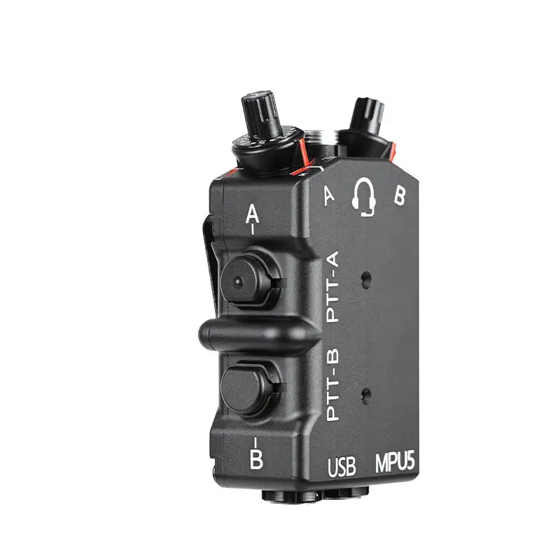 MPU5 双方向無線通信用デュアル PTT フルメタル CNC タクティカル