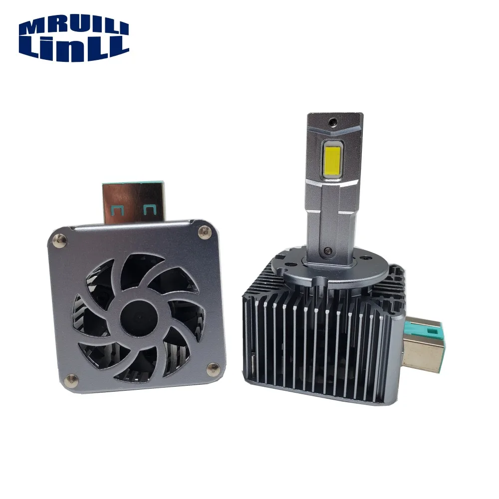 

NEW D3S XENON BULB HID Ballast To LED Two-sided CSP Chip 300% Brightness 12V 55W 6000K 12000LM Waterproof IP68 Plug And Play