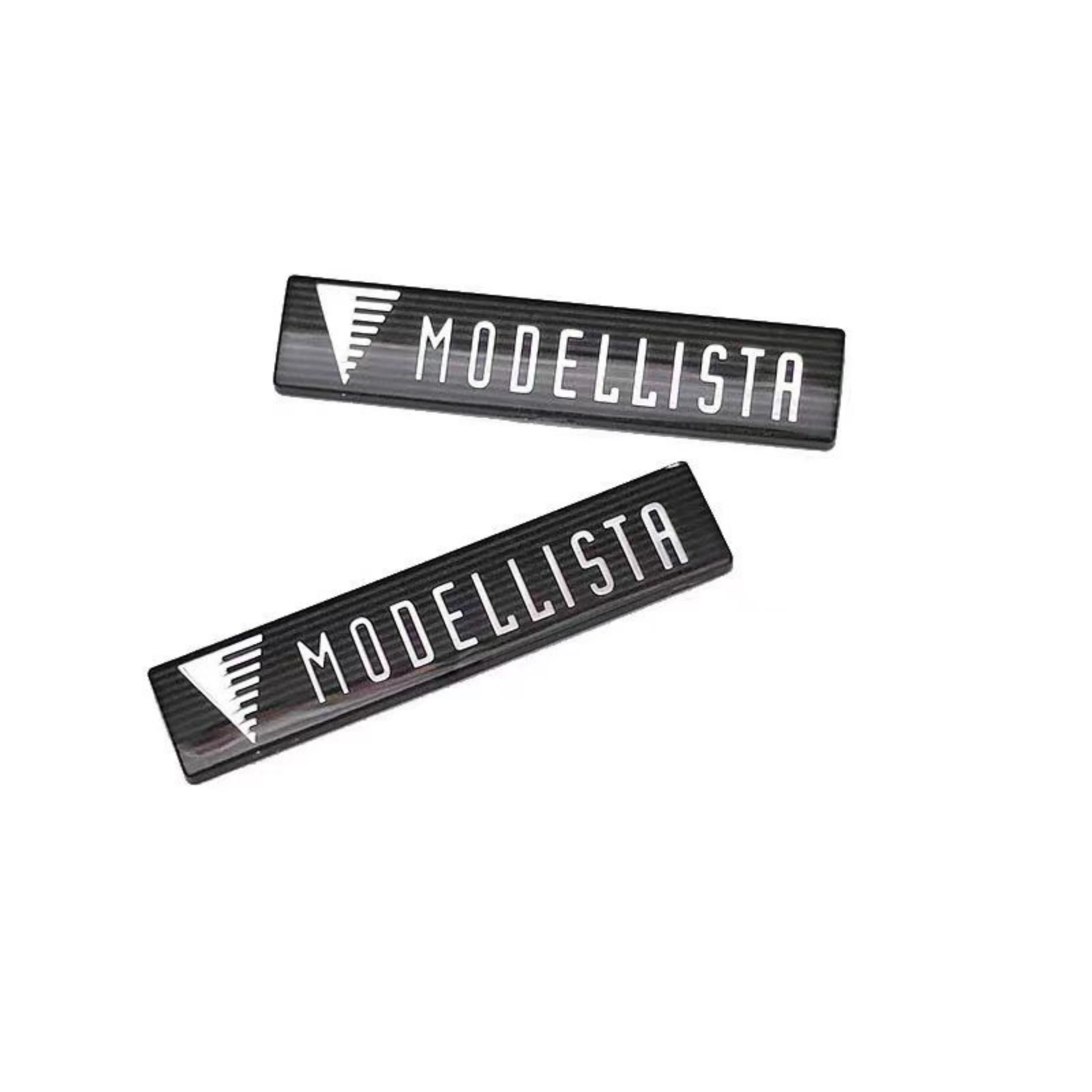 

3D Car MODELLISTA Emblem Logo Stickers Rear Trunk Front Lip Small Label Grill Fender Side Badge Sticker Styling Accessories,1pcs