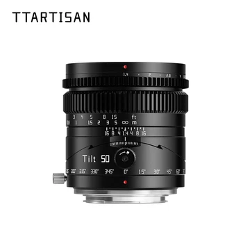 TTArtisan-틸트 50mm f1.4 풀 프레임 수동 포트레이트 렌즈, 소니 A7S A7R 파나소닉 S1 시그마 FP 미러리스 카메라와 호환 가능