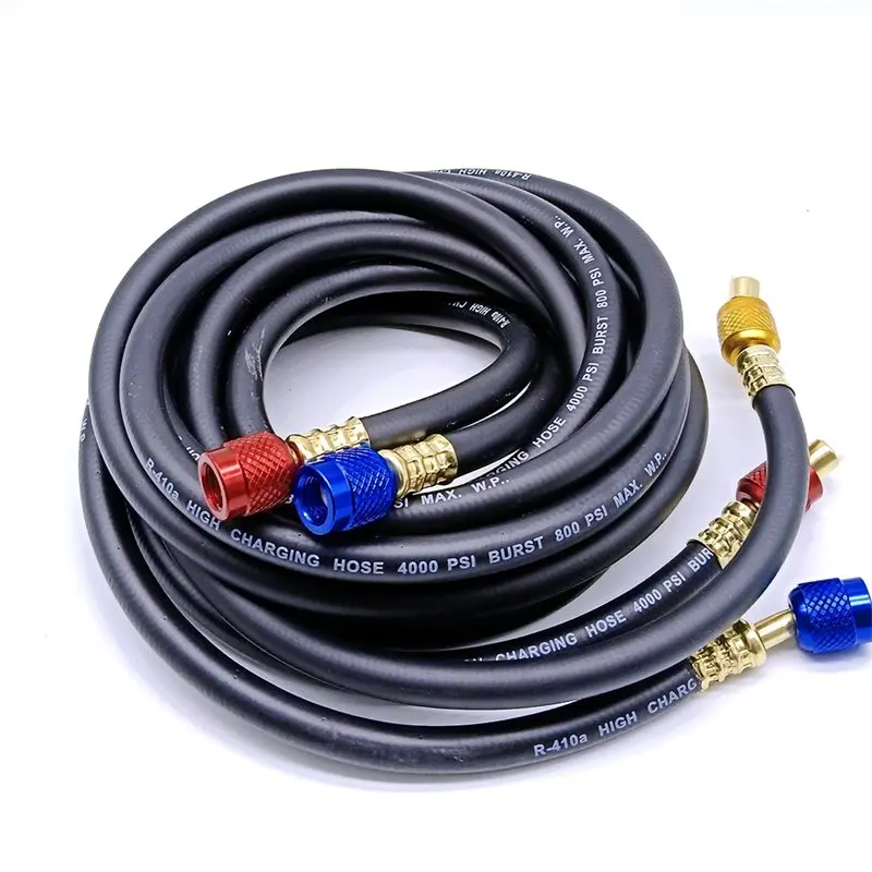 A29R R134a R410A AC 냉매 충전 호스 HVAC 에어컨 도구 자동차 실리콘 호스 파이프 에어컨 시스템 유지 보수