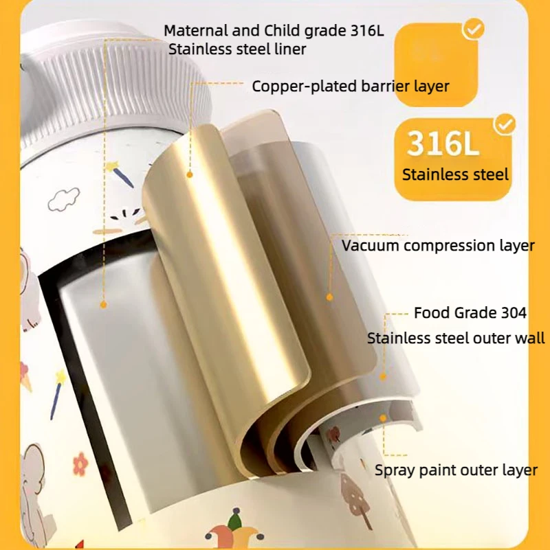 Wireless Electric Water Cup Heating Insulation Cup 500ML Heat to 35℃ to 55℃ 75℃ 85℃ 100 ℃ with Bouncing Cup Lid USB Charge 3