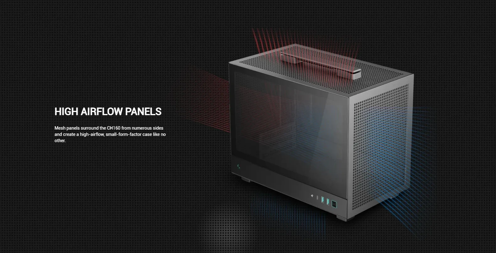 CH160 MINI-ITX Handheld PC Case | eBay