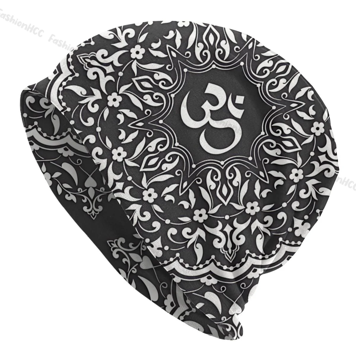 

Lace Mandala Thin Skullies Beanies Fashion Caps For Men Women India Mandala Ski Caps Bonnet Hats