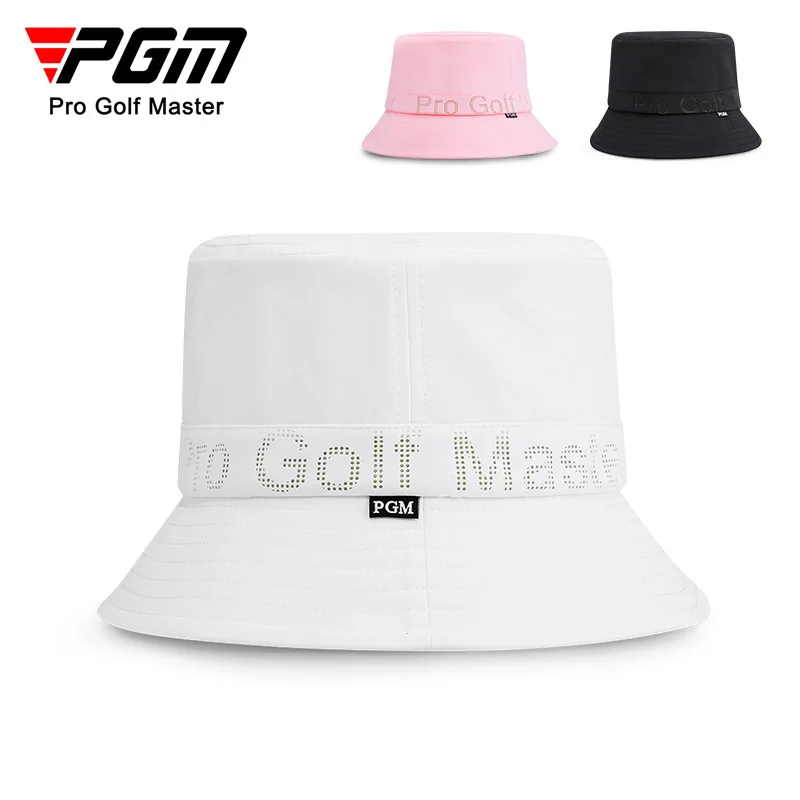 PGM's new golf cap, women's fisherman cap, sun shading and sun protection, with a simple and stylish design of sweatband inside