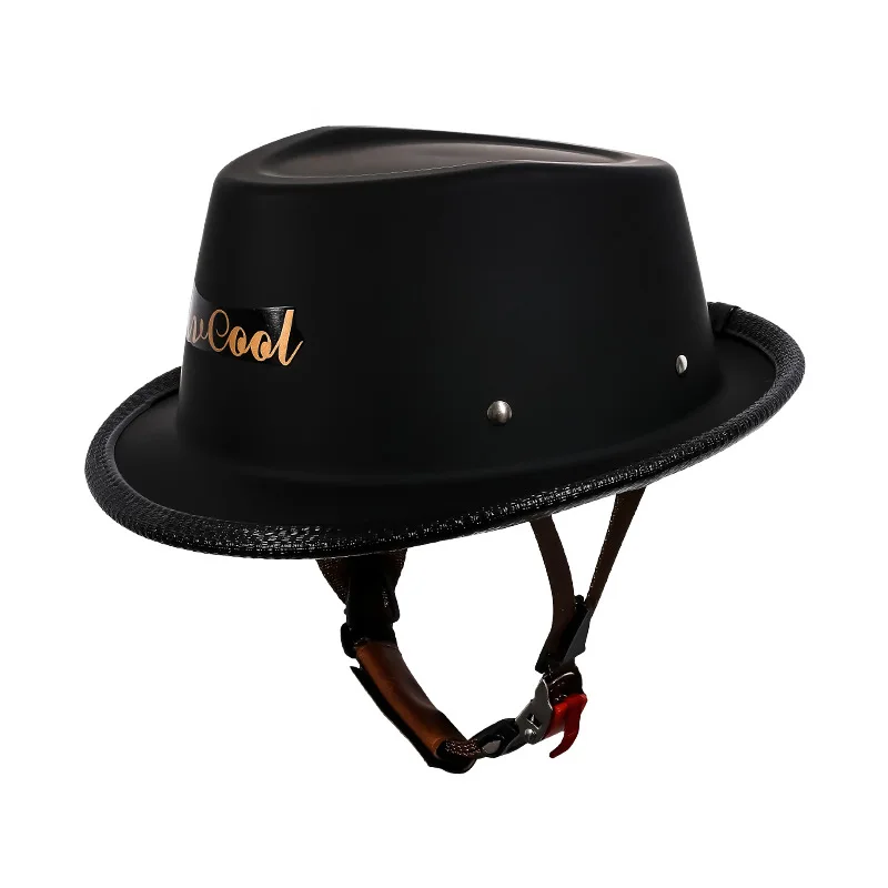 

Retro Motorcycle Vintage Helmet Open Face Moto Unisex Scooter Motocross Biker Motorbike Racing Riding Helmet Men