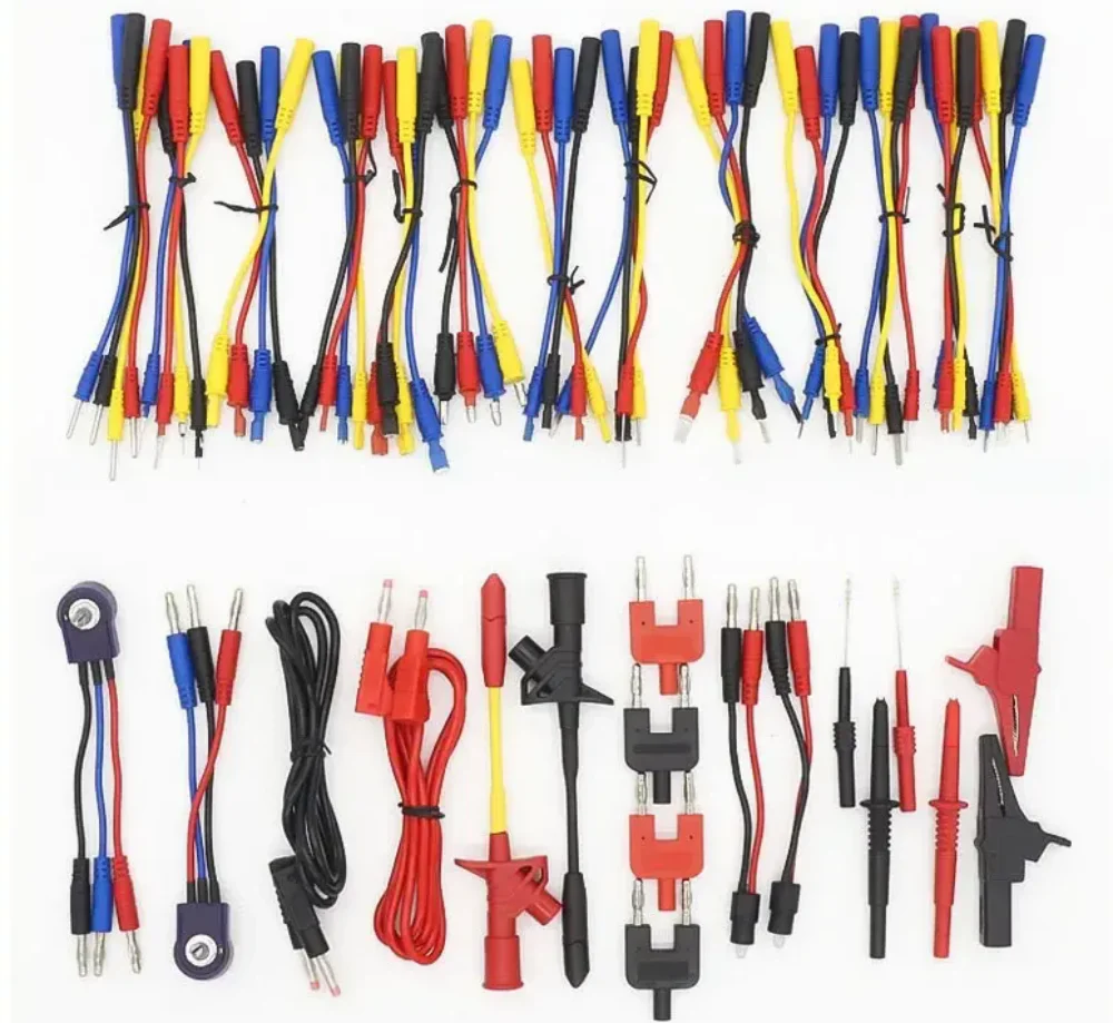 70-teiliges Multimeter-Testleitung-Set Essentielle Automotive-Elektronik-Verbindungskabel Handwerkzeug-Tester Komplettes Set – Detail 2