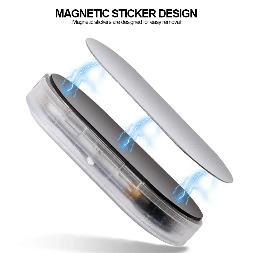 Magnetic USB-Rechargeable Wireless LED Interior Car Lights