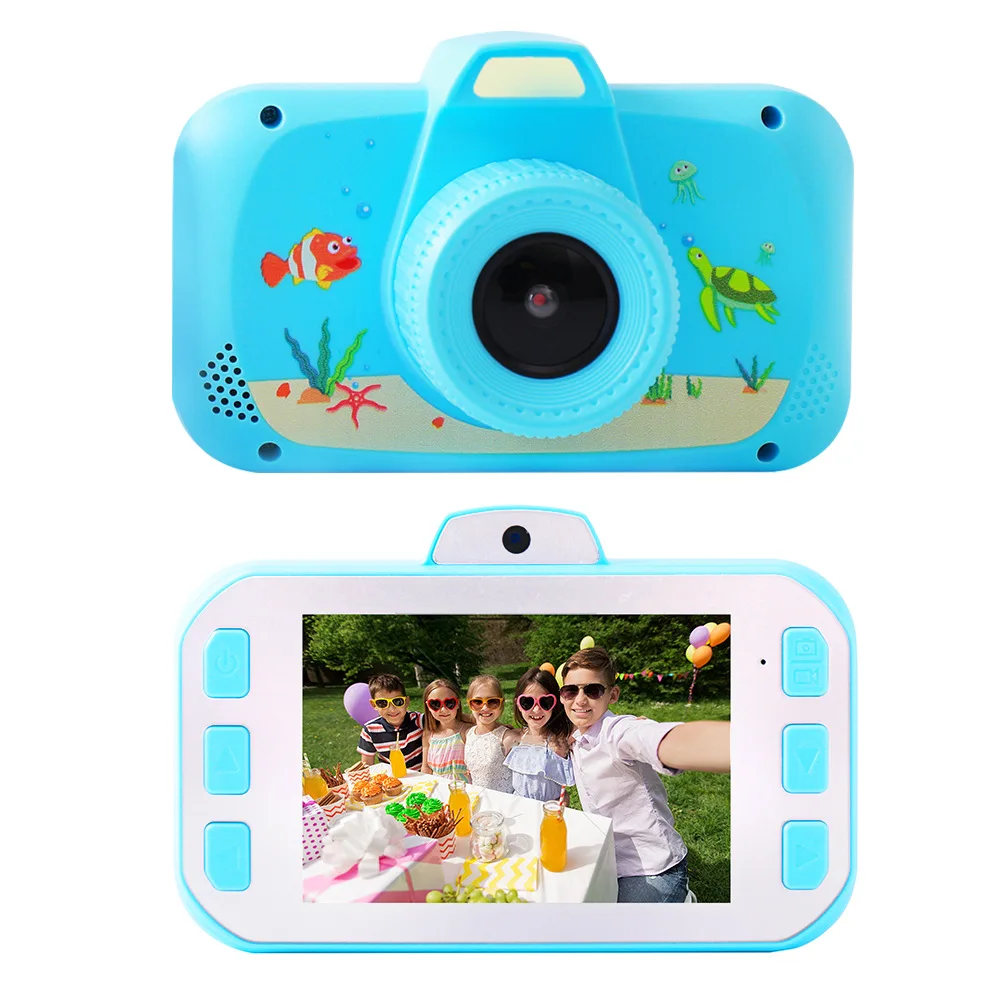 

Funny Toys Kids Camera 3.5 Inch Screen Display Hd Video Shooting Digital Camera Children Baby Birthday Gifts For Girls Boys