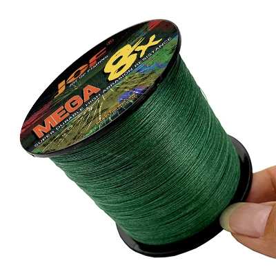 JOF Lure Braided Fishing Line 8 Strands 300M 500M Multifilament Fly PE Wire 18LB