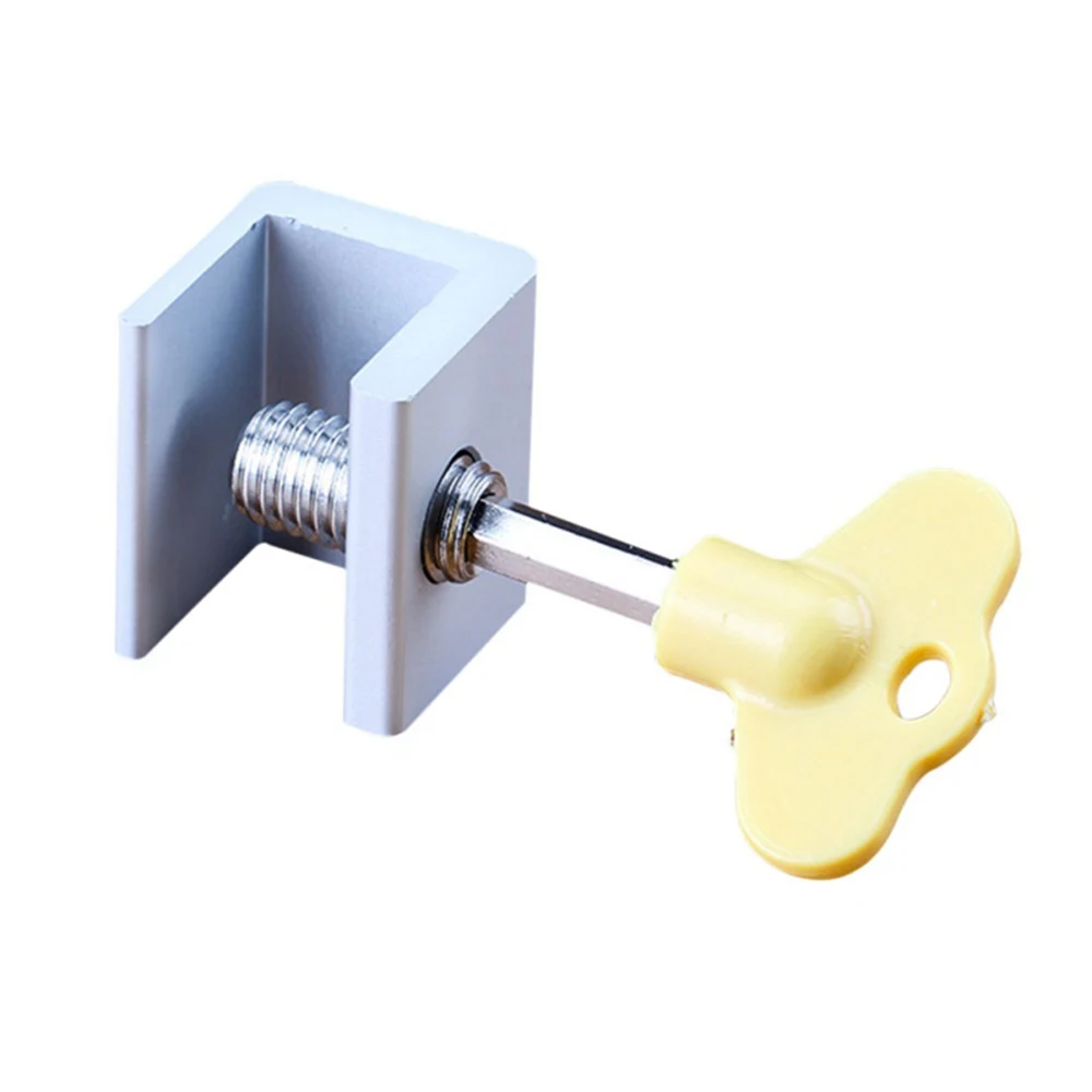 Description Picture 3 of item1-5Pcs Window Lock Security Lock Limit Sliding Door Windows Restrictor Child Safety Anti-theft Door Stopper Home Improvement