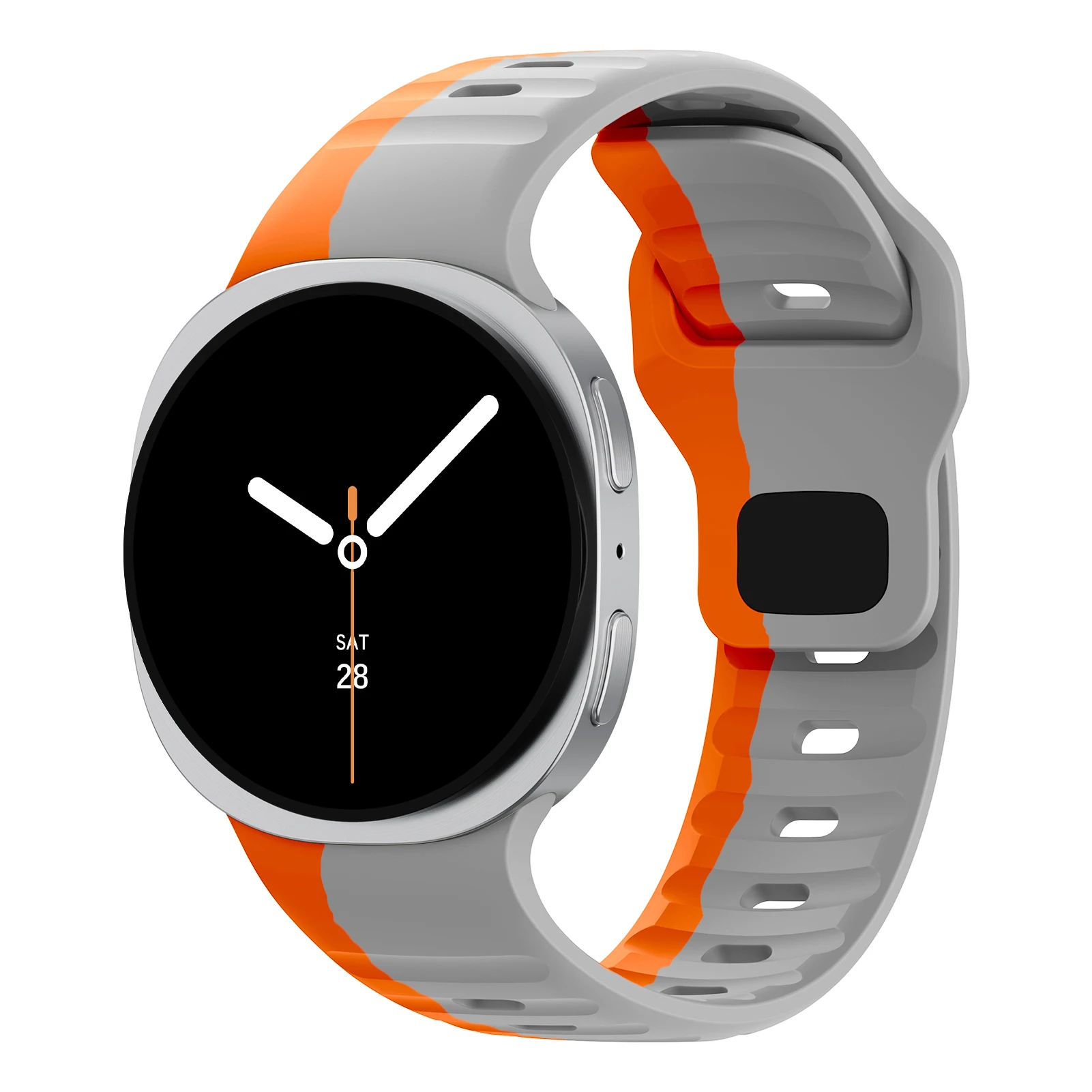 Rugged Silicone Sport Band - Enhanced Strap