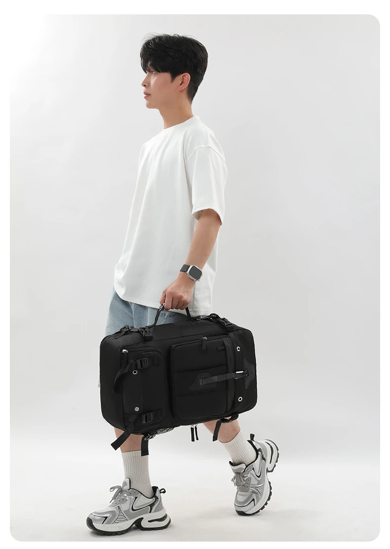 Cross-Border-Rucksack für Herren mit Hochwertiger Ausstrahlung, Großer Kapazität, Tragbare Reisetasche, Outdoor-Wanderrucksack – Detail 24