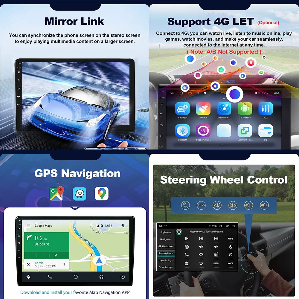 Autoradio lettore multimediale per KIA CEED JD Cee e'd 2012 - 2018 GPS Navi Android WiFi Audio DSP Stereo 4G Carplay BT strumenti Auto
