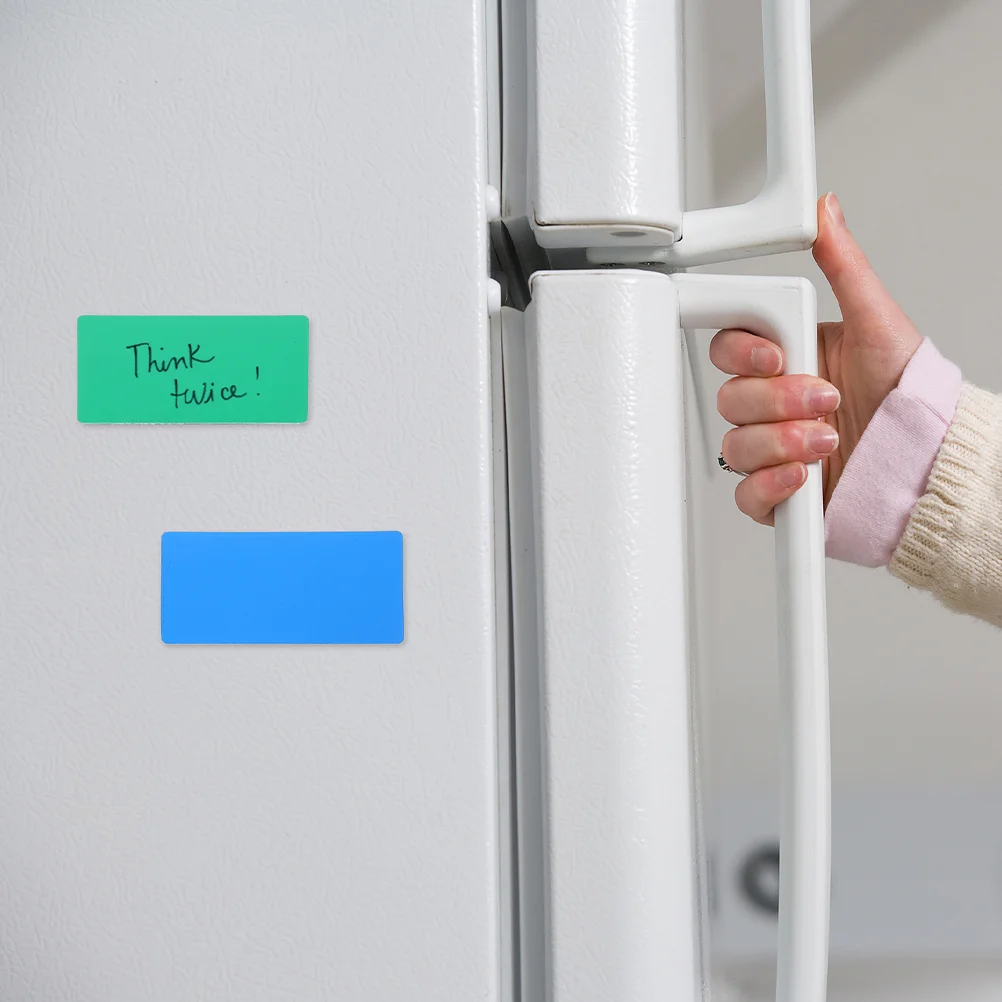 

Wipe Label Magnet Sticker Colored Memo Tabs Home Supply Magnetic Strips for Whiteboard Dry Erase Magnets Labels Stickers