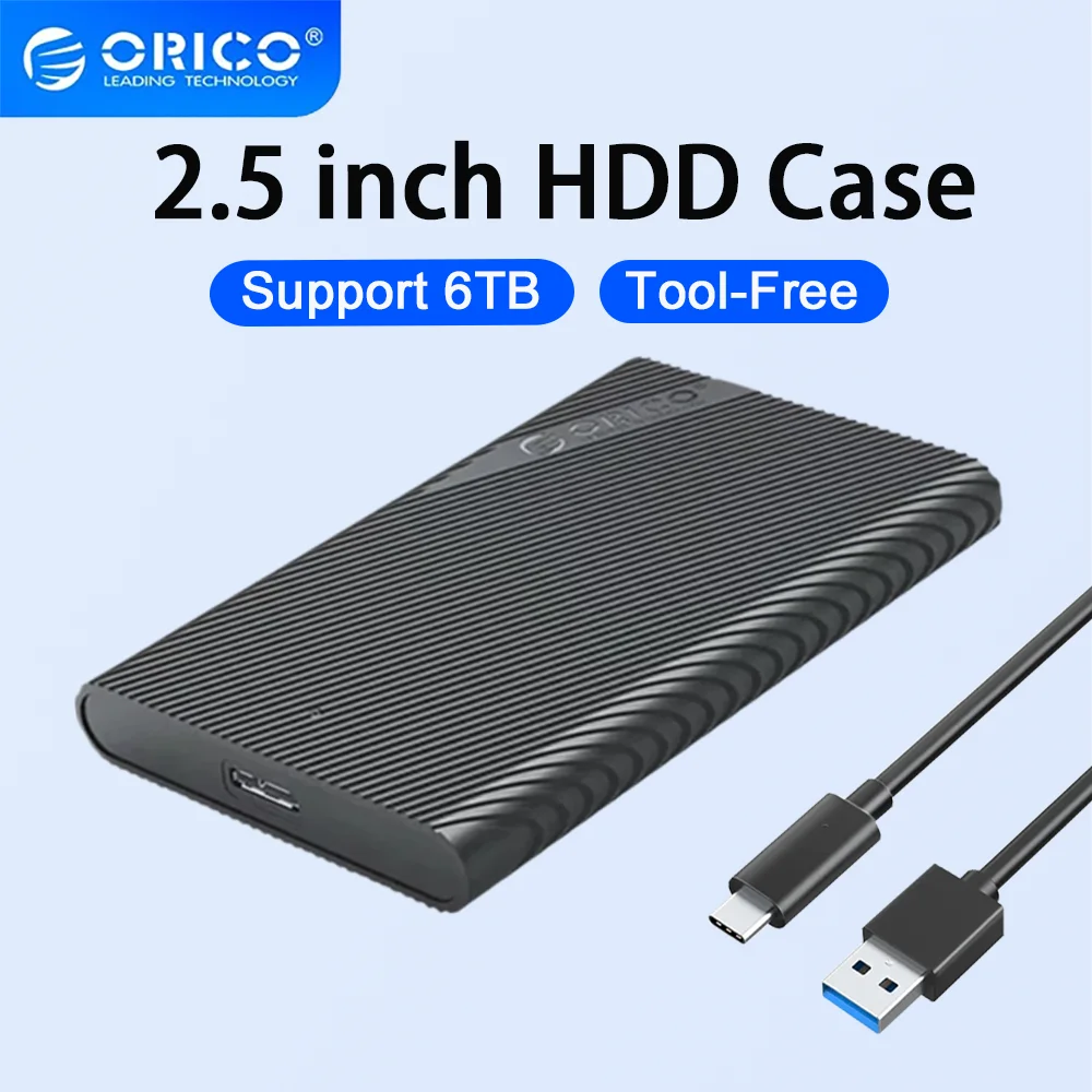 ORICO HDD 케이스 2.5`` SATA-USB3.0 하드 디스크 어댑터(2.5..