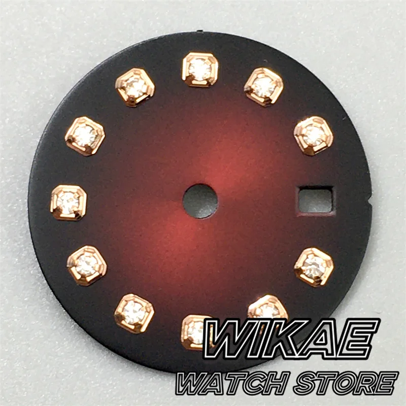 Sunburst White Mother of Pearl Watch Dial - Multi-Color Options for NH05 Movement Replacement Parts