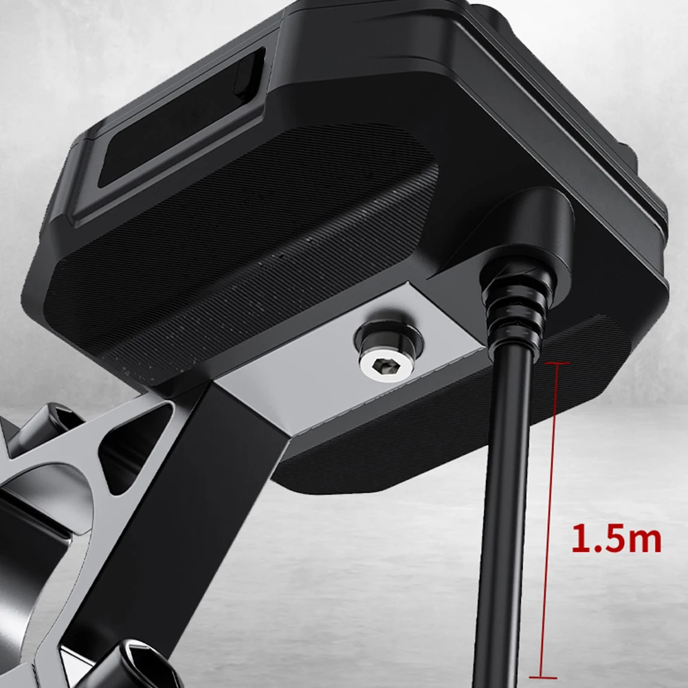 Motorcycle TPMS Tire Pressure Monitoring System LCD Display Wireless Tire Pressure Monitoring System for Two Wheeled Motorcycle