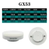1-10PCS GX53 LED Spotlight wide Voltage AC85-265V  5-15W Daring light source wardrobe cabinet light Daring grille open box light 5