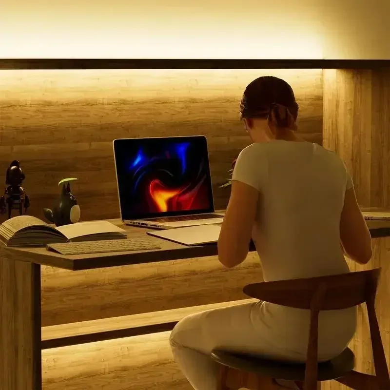 5V COB LED Light Strip 320Led/m Touch Dimmer USB Diode Tape Flexible Linear Lighting Lamp DIY TV Backlight Wall Room Decoration