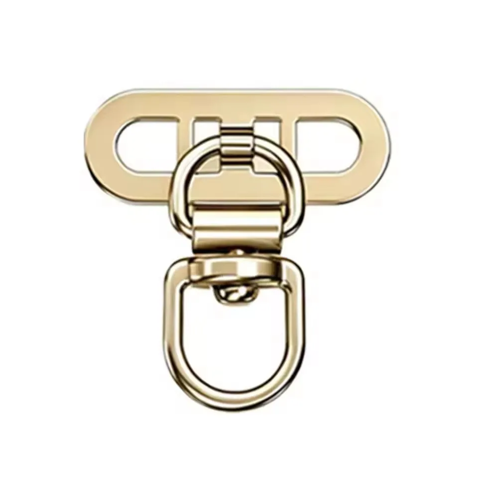 Rotatable Steel Phone Tether Tabs - Mini Lanyard Patch Connector Piece