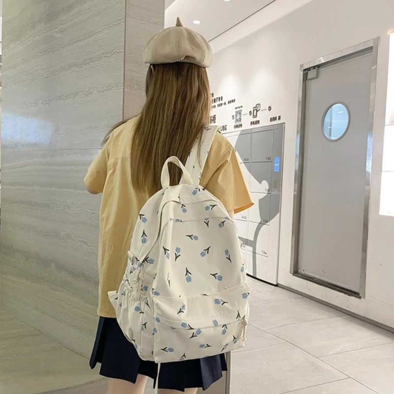 Fashion Schoolbag Large Capacity Bookbags Rucksack for Teens Girl Casual Pack