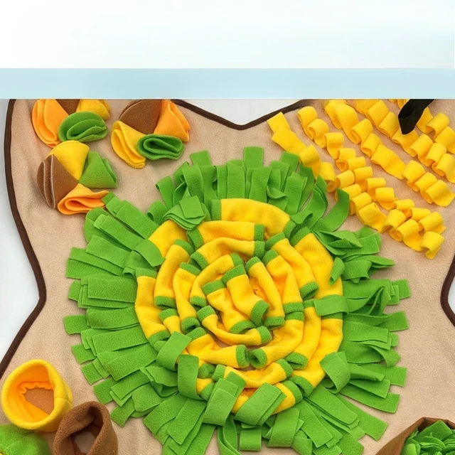 Pet Smell Pad New Dog Smell Training Pad Educational Slow Food Pad Pet Supplies Toys Rich Colors Food Entertainment  Toys 3
