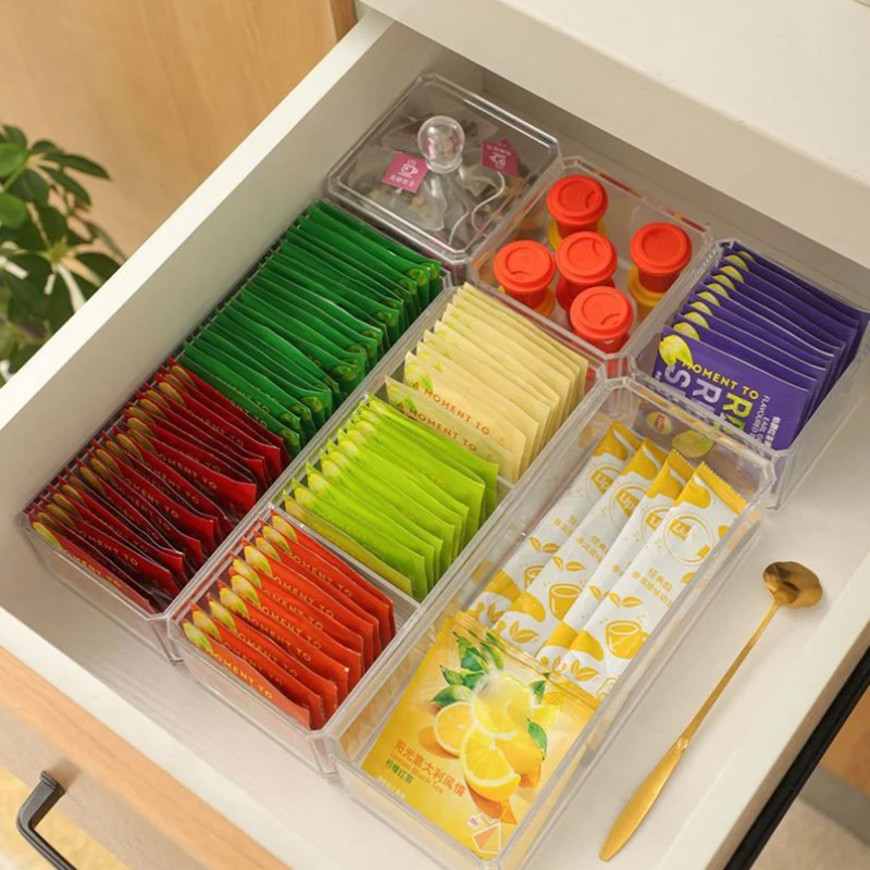 Tea Bag Storage Box Drawer 2