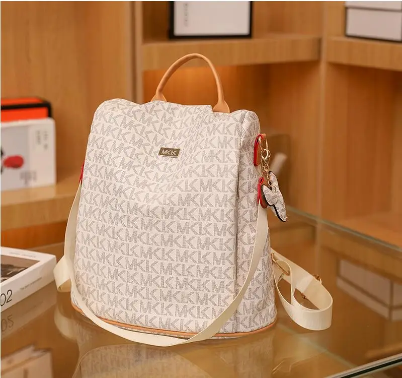 

2023 вместительные рюкзаки с защитой от кражи, модный рюкзак из ПВХ с принтом, сумки для путешествий для мамы, женские маленькие дизайнерские школьные сумки