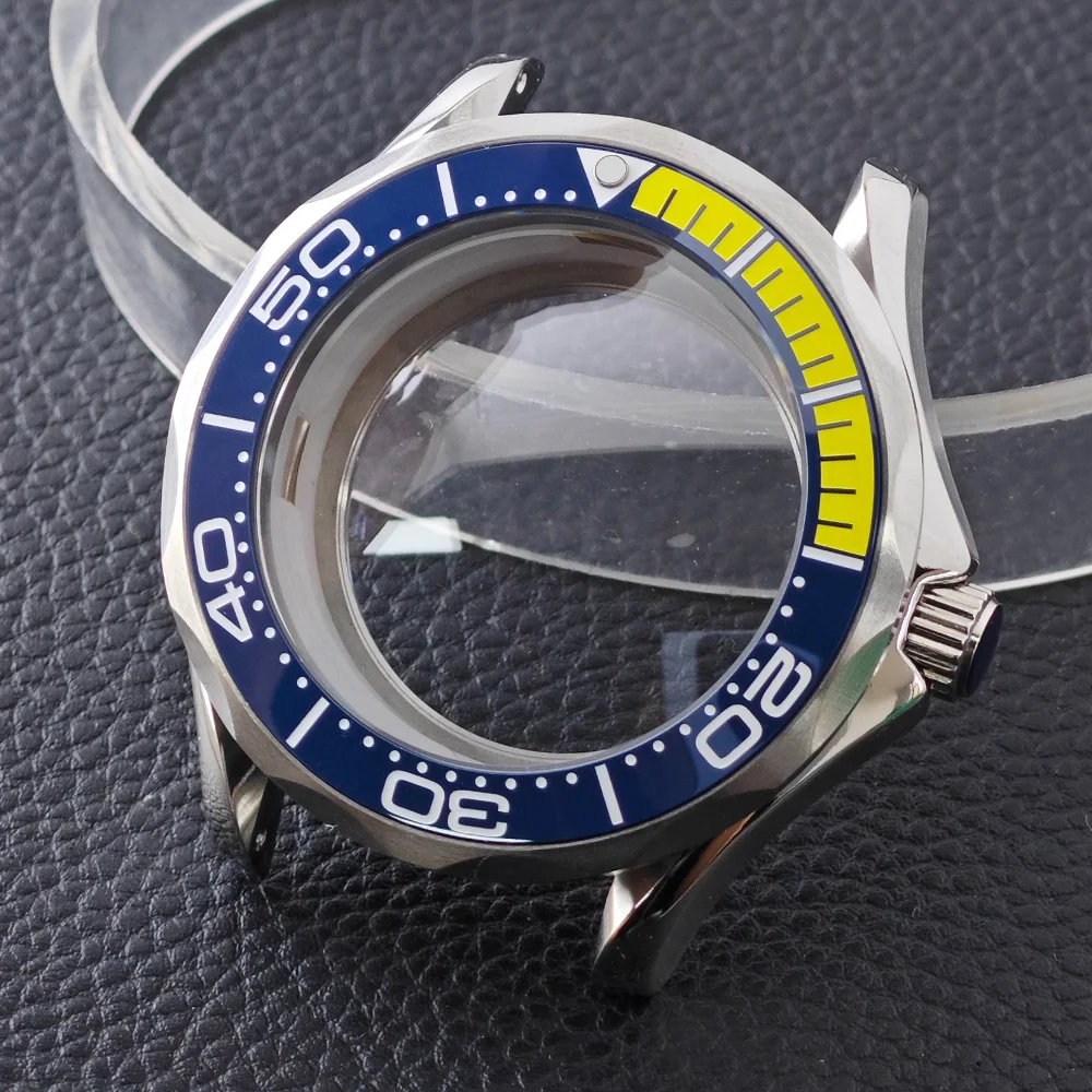 High-Quality Silvery Case Men's Diving Watch with Automatic Movement