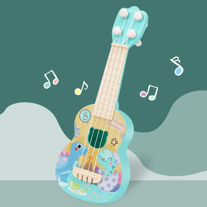 Children  Play Ukulele Puzzle Toy Guitar Can Play Beginner Simulation Instrument Enlightenment Educational Instrument Music Toy 4