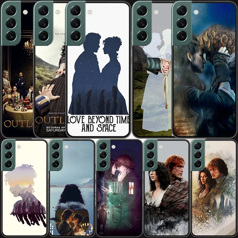 Outlander Tv Series Custodia Per Telefono Per Samsung Galaxy Note 20 Ultra 10 Lite 9 8 M11 M12 M21 M30S M31S M32 M51 M52 J8 J6 J4 Plus Cove