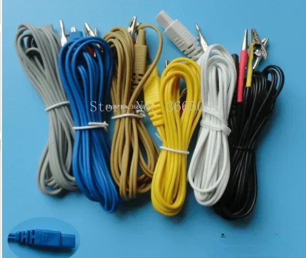 Electrode Pads 6pcs/lot Therapy cable parts for KWD-808I Nerve Muscle Stimulator Machine
