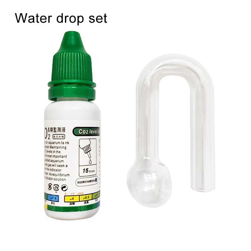 Enhanced Aquarium CO2 Drop Checker Liquid Tester Kit, 15ml