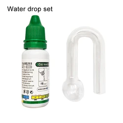 Enhanced Aquarium CO2 Drop Checker Liquid Tester Kit, 15ml (Water drop set)